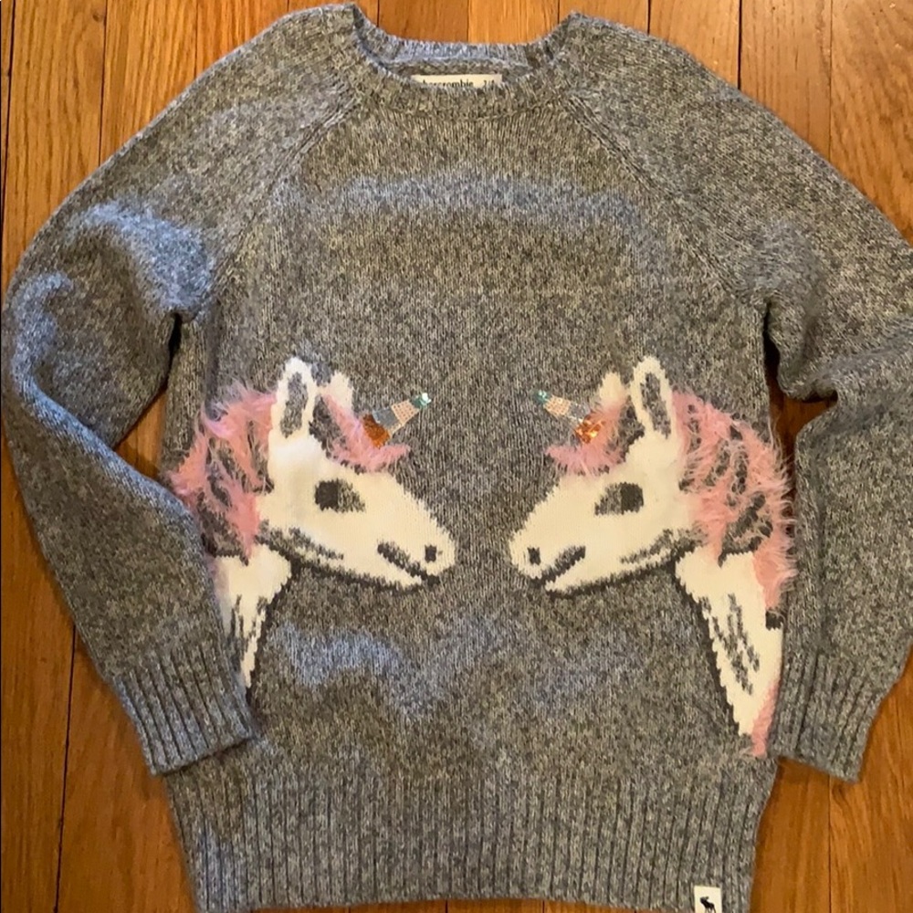 Abercrombie Kids Unicorn Sweater
